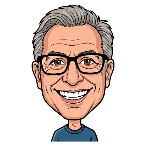 Illustrated portrait of Daniel Vega